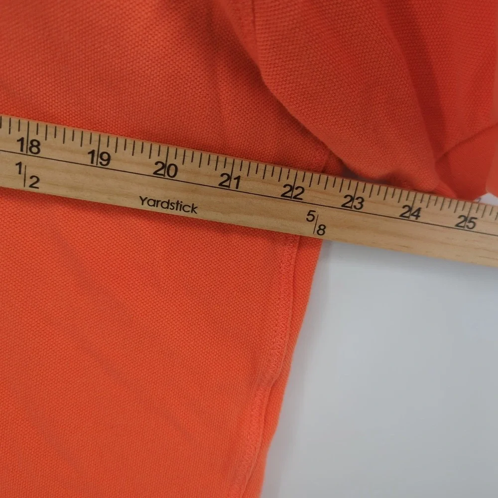 Polo Ralph Lauren Yacht Club Men's‎ Large Polo Shirt Orange Preppy PRL